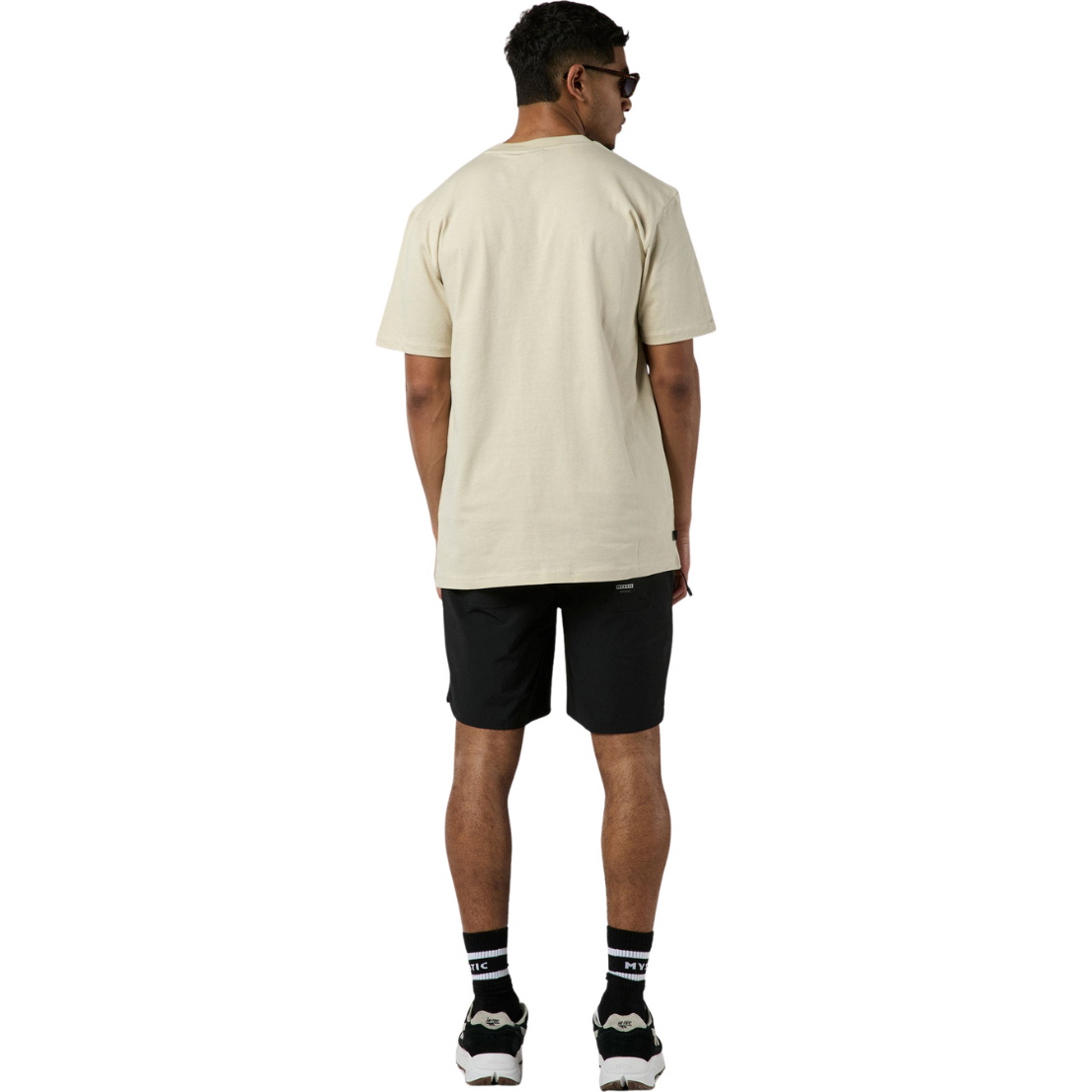 2026 Mystic Mens Boundless Tee 35105.25022 - Sand